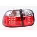 Honda Civic 96-98 Red Clear LED Tail Lamp